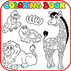 Cartea de colorat pentru animale ícone