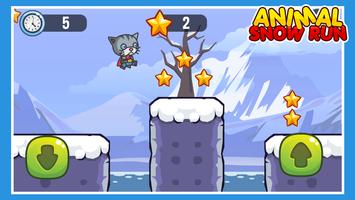 Animal Snow Run ảnh chụp màn hình 2