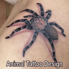 Conception de tatouage animal icône
