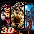 ikon Pixel 3D™ Animal Wallpapers