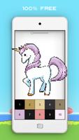 Animal Pixel Art Coloring Book captura de pantalla 1