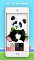 Animal Pixel Art Coloring Book captura de pantalla 2