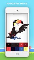 Animal Pixel Art Coloring Book captura de pantalla 3
