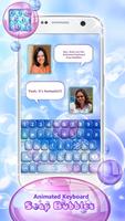 Animated Keyboard Soap Bubbles screenshot 1