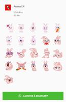 3 Schermata Animal Stickers Animated for W