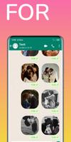Sexy Romantic Stickers captura de pantalla 3