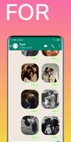 برنامه‌نما Sexy Romantic Stickers عکس از صفحه