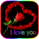 Romantic Gif flowers stickers APK