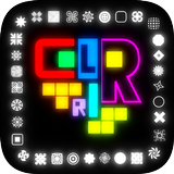 ColorTris - Classic Neon Block