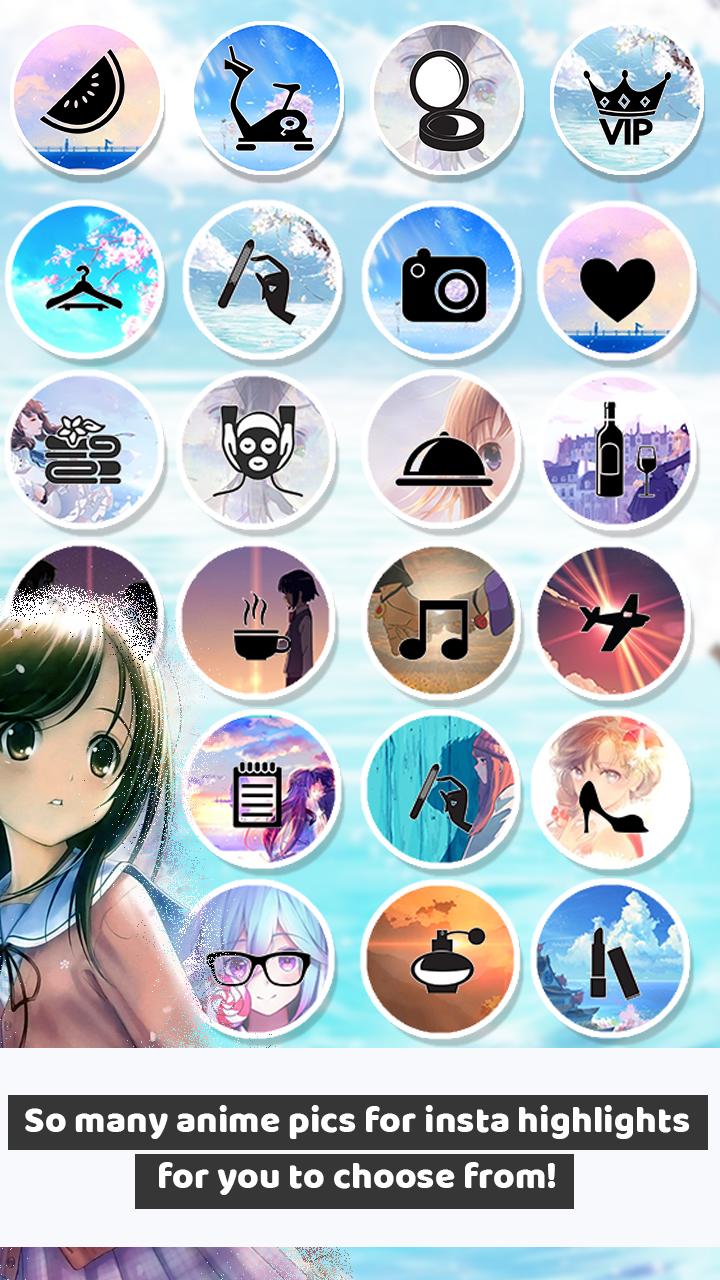 Anime Cover Photo For Ig Highlights For Android Apk Download