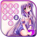 女の子のためのアニメロック画面 APK