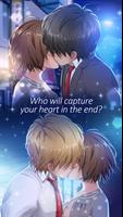 Anime liefdesverhaal spel-poster