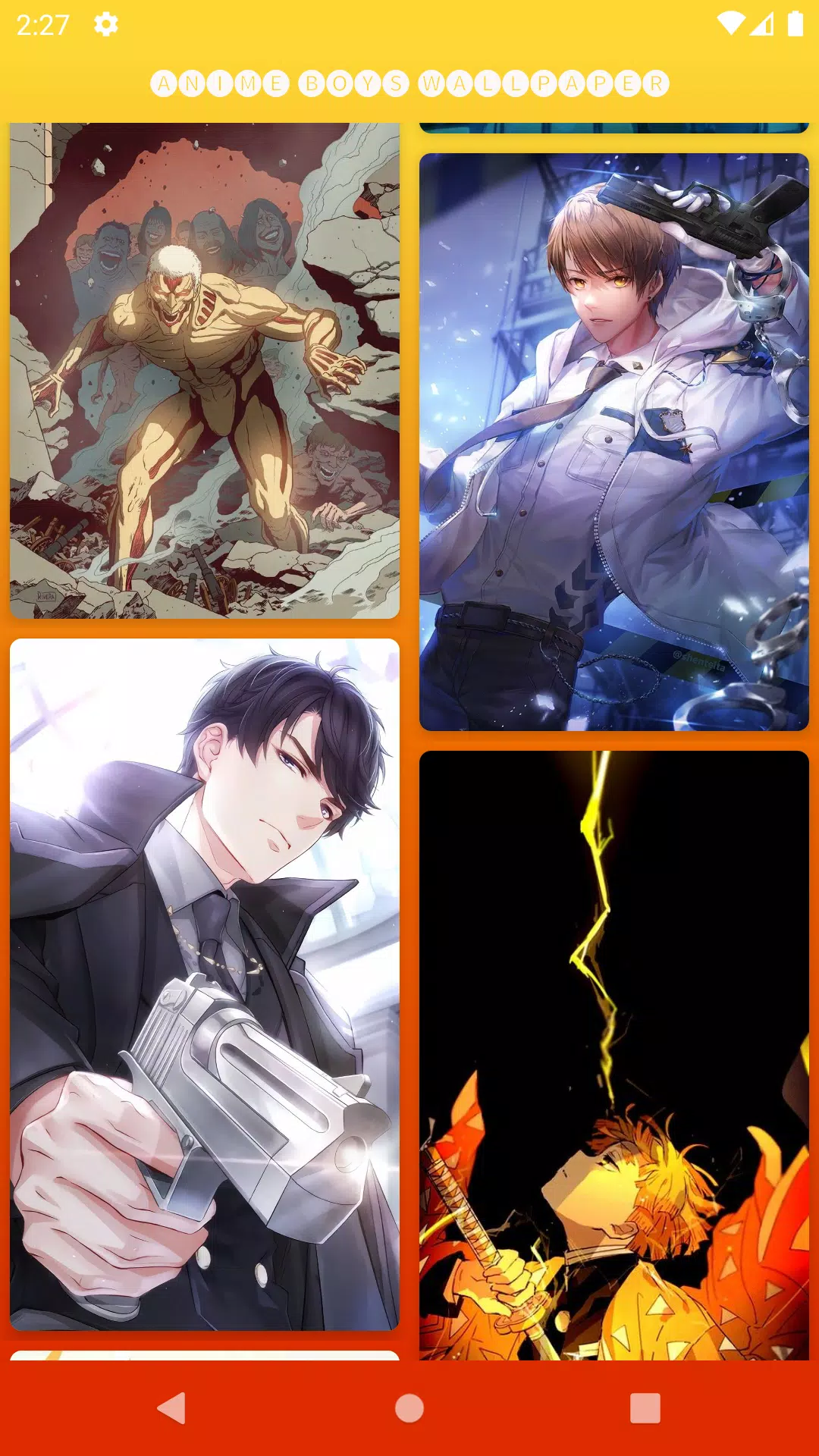 Descarga de APK de Fondos de pantalla de chicos de anime - Fondos de para Android Descarga de APK de Fondos de pantalla de chicos de anime - Fondos de para Android