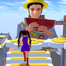 Anime Girls School Giant Chase aplikacja