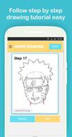 Anime Drawing Tutorials capture d'écran 2
