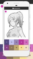 1000+ Anime Manga Color By Number Kawaii Pixel Art capture d'écran 2