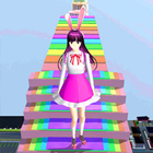 Icona Anime School Girl Parkour 3D