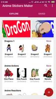 1000+ Anime Sticker For Whatsapp + Sticker Maker پوسٹر