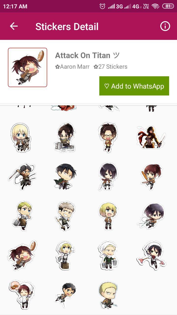 1000 Anime Sticker For Whatsapp Sticker Maker For Android Apk