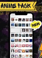 Anime stickers for whatsapp تصوير الشاشة 1