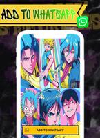Anime stickers for whatsapp تصوير الشاشة 2