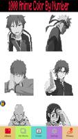 1000+ Anime Manga Color By Number - Pixel Art 포스터
