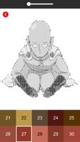 1000+ Anime Manga Color By Number - Pixel Art اسکرین شاٹ 2