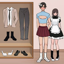 APK Anmie Girls School Dress Up