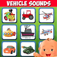 Descargar XAPK de Vehicle sounds - Car for kids