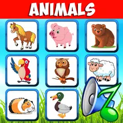 Animal sounds - Kids learn アプリダウンロード