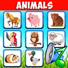 Animal sounds - Kids learn 圖標