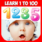 Numbers for kids 1 to 10 Math-icoon