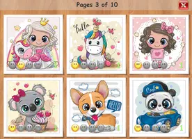 برنامه‌نما Детские пазлы - с 3 до 5 лет عکس از صفحه