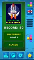 Space blocks: Blast block Poster