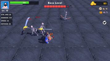 Survival Hero: Merge Equip RPG captura de pantalla 1