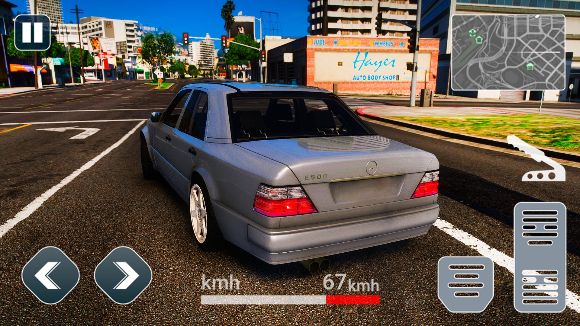 E500 Mercedes-Benz: Car Game APK للاندرويد تنزيل