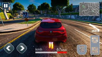 Renault Megane Car Simulator تصوير الشاشة 1