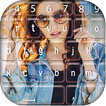 Saya foto keyboard tema