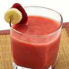 Strawberry and banana recipe icône