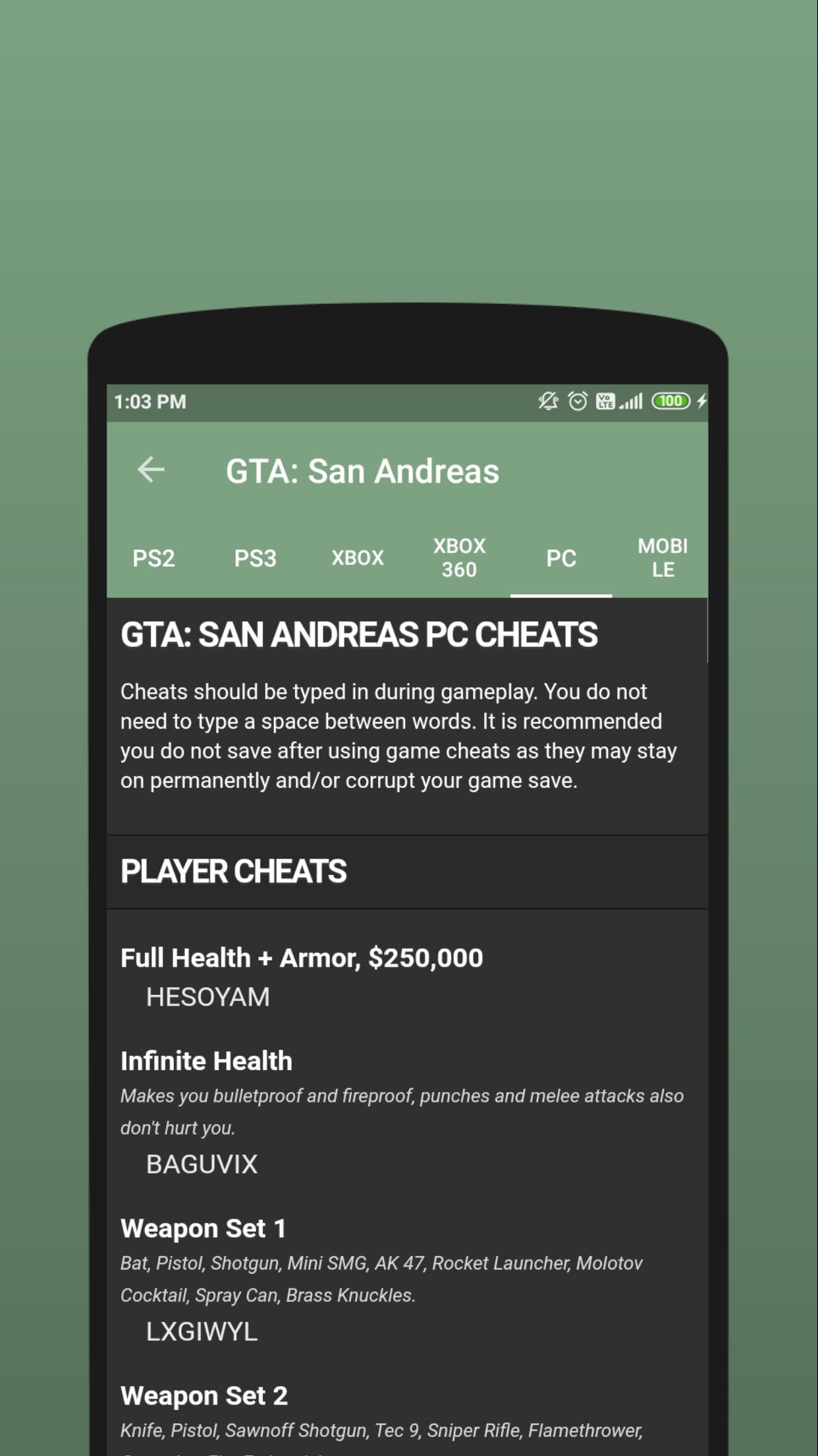 Cheat Code For Grand Theft For Android Apk Download