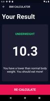 BMI Calculator تصوير الشاشة 3