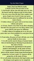Prayer Points App screenshot 2