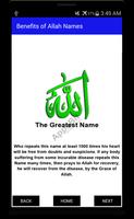 Benefits of Allah's Names capture d'écran 3