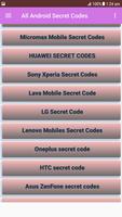 All Android Secret Codes capture d'écran 1