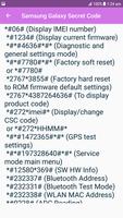 All Android Secret Codes capture d'écran 3