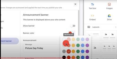 Google Sites kursu gönderen