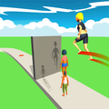 Stack Human Tower - Tower Jumping Game