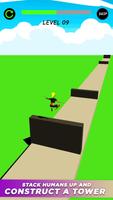 Stack Human Tower - Tower Jumping Game ảnh chụp màn hình 1