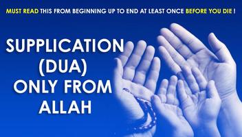 Supplication (Dua) only to Allah:Dua Sirf Allah Sa Cartaz
