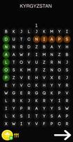 ⭐Word Search: Countries. Free  Affiche
